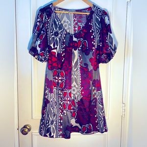 Alix & Trixie lightweight printed summer dress